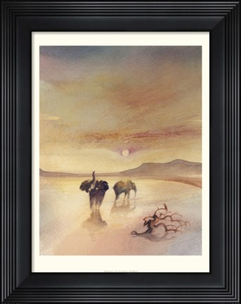 Framed Elephant Call Print