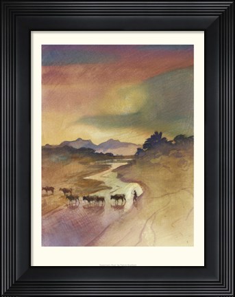 Framed Ewasonyiro River Print