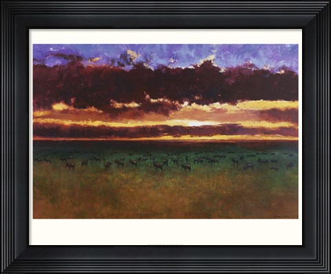Framed Serengeti Print