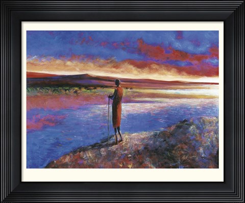 Framed Silent Moment Print