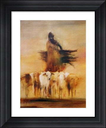 Framed Kuni Mama Print