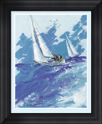 Framed Sailing Print