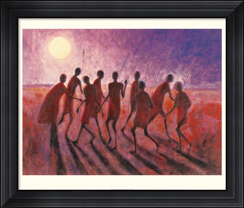 Framed Rhythmic Dancing Print