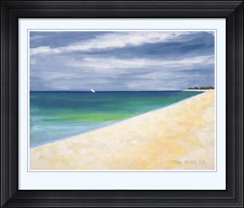 Framed Indian Ocean Print