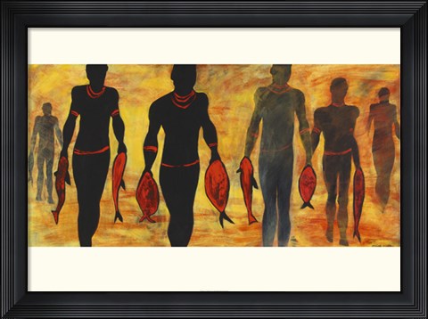 Framed Dawn Catch Print