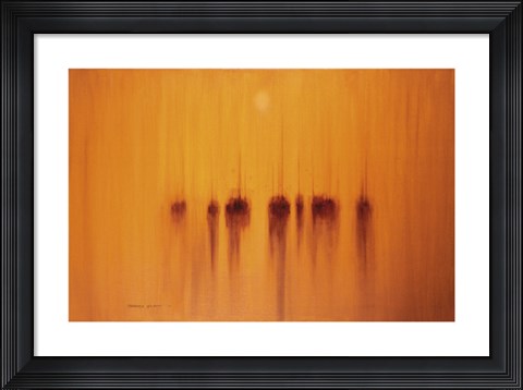 Framed Morning Glow Print