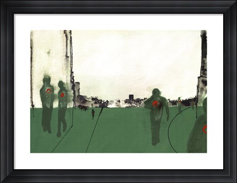 Framed Killer Text Print