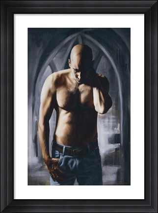 Framed Realisation of a Fallen Angel Print