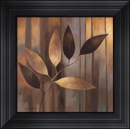 Framed Autumn Elegance I Print