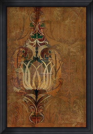 Framed Deep Blossom I Print