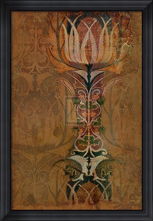 Framed Deep Blossom II Print