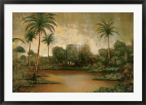 Framed Still Waters I Print