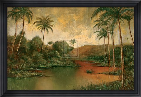 Framed Still Waters II Print