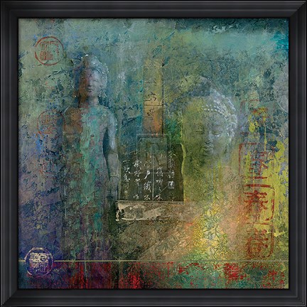 Framed Meditation Gesture III Print