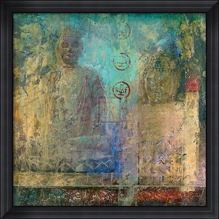 Framed Meditation Gesture IV Print