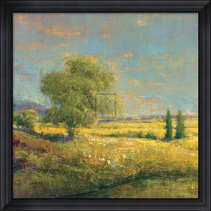 Framed River Edge Print