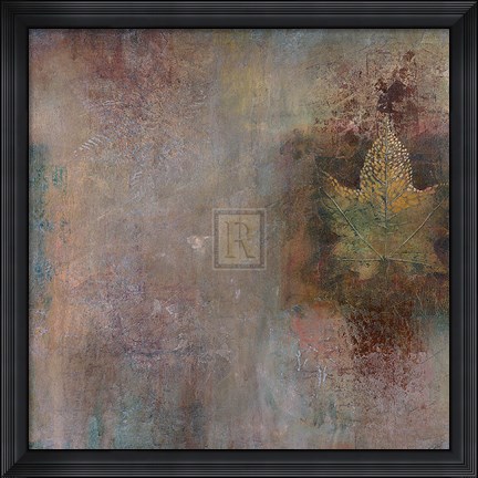 Framed Shadow Of The Fall I Print