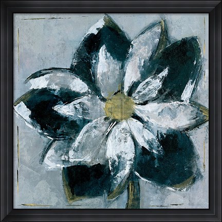 Framed Black And White Digressions II Print