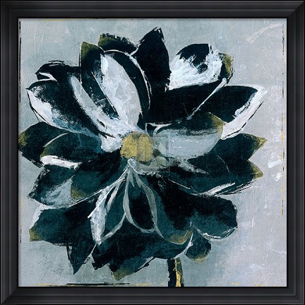 Framed Black And White Digressions IV Print