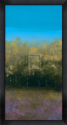 Framed Beyond The Trees III Print