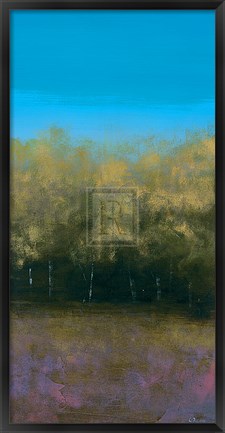 Framed Beyond The Trees III Print
