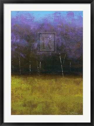 Framed Beyond The Trees IV Print