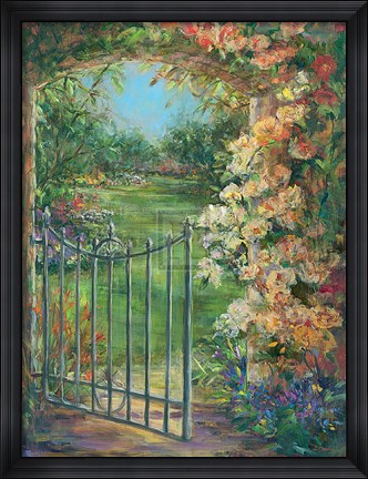 Framed Abundant Spring II Print