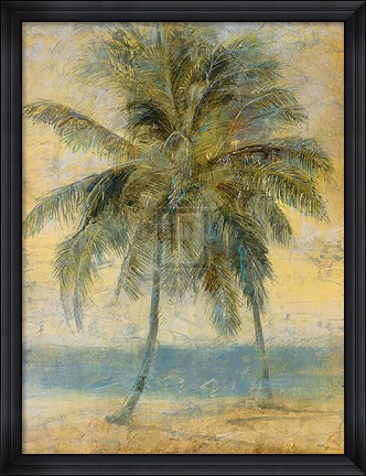 Framed Palm Hammock I Print