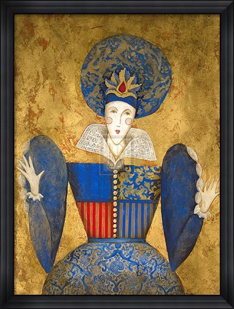 Framed El Sol Y La Luna II Print