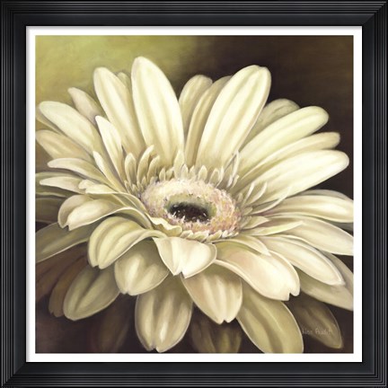 Framed Daisy Portrait Print