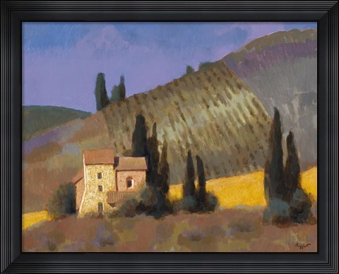 Framed Panzano Print