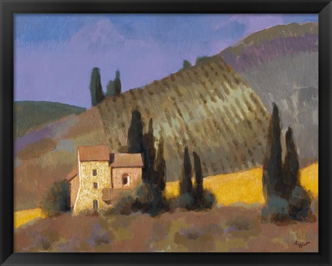 Framed Panzano Print