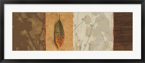 Framed Leaf Song Print