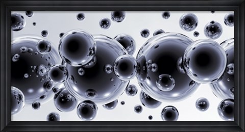 Framed Energy Fields Print