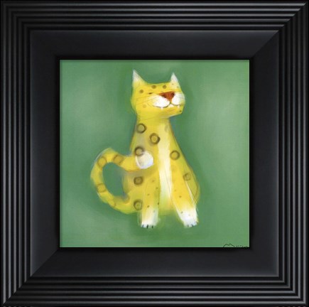 Framed Jaguar Print