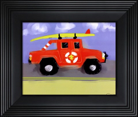 Framed Lifeguard Print