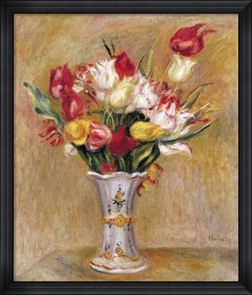 Framed Tulips Print