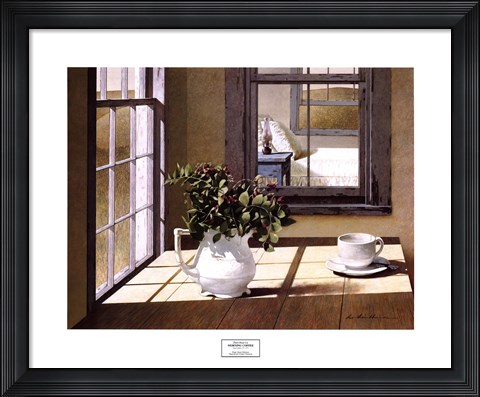 Framed Morning Coffee Print