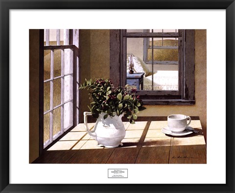 Framed Morning Coffee Print