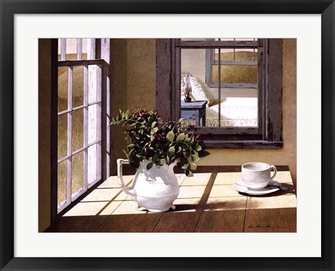 Framed Morning Coffee Print