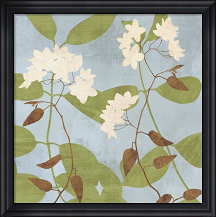 Framed Secret Garden I Print