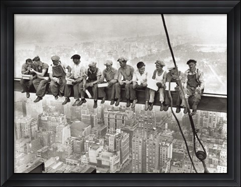 Framed Rockefeller Center, 1932 Print
