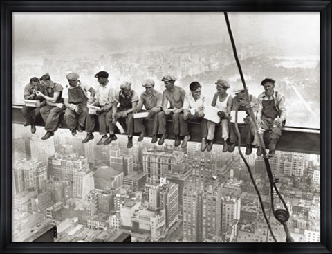 Framed Rockefeller Center, 1932 Print