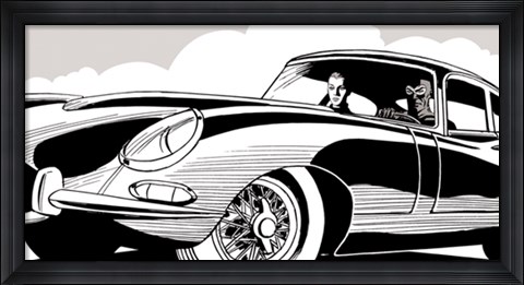 Framed Diabolik &amp; Eva Kant Print