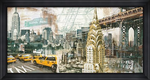 Framed New York Print