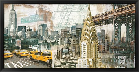 Framed New York Print
