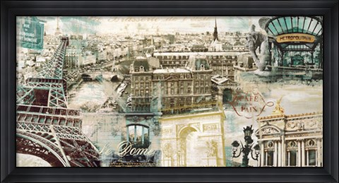 Framed Paris Print