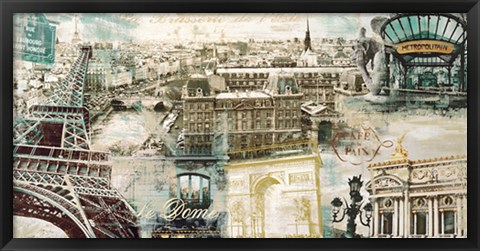 Framed Paris Print