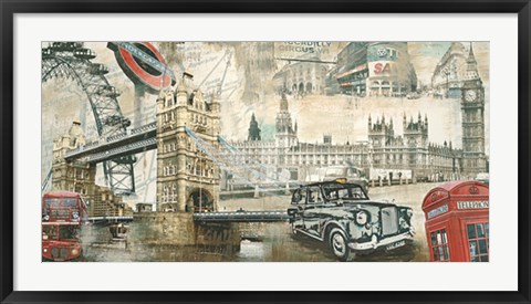 Framed London Print