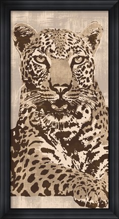 Framed Leopard Print